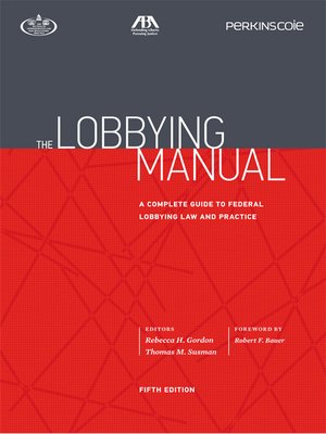 cover image of The Lobbying Manual
